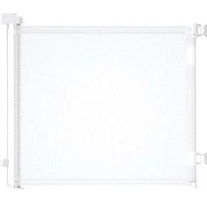 Dearlomum einziehbares Netz Baby oder Tier Sicherheitstor 33 x 55 weiß - Bild 1 von 14