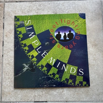 Simple Minds Street Fighting Years Vinyl LP Record 1989 Virgin Records - Image 1 of 3