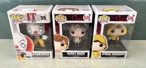 Funko POP It 3 Stück #55 Pennywise # 539 #536 Neu - Bild 1 von 6