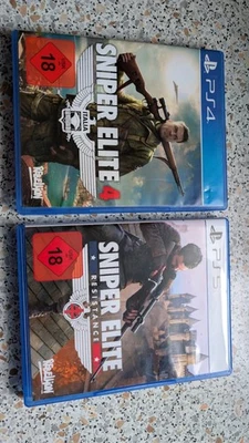 Sniper Elite 4-Italia (Sony PlayStation 4, 2017) Und Sniper Elite Résistance Ps5 - Bild 1 von 4