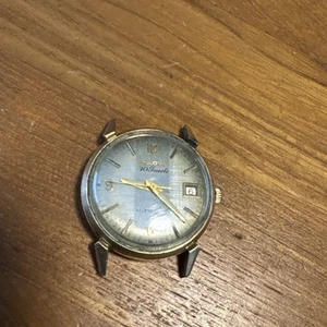 Vintage Bulova 10k RGP Bezel M6 Wrist Watch - Picture 1 of 8