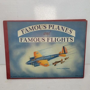 vintage 1940 Famous Planes and Famous Flights by John Winslow - Bild 1 von 5
