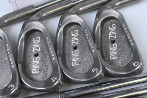 Hierros Ping Zing/3-PW+LW/punto negro/ejes rígidos flexibles Ping Karsten - Imagen 1 de 7
