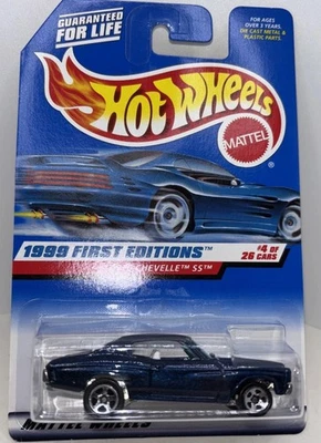 Chevelle SS #4 1970 primeras ediciones Hot Wheels 1999 Foto 1 de 4