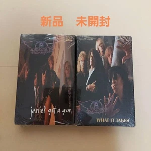 Aerosmith Cassette Tape Set Of 2 - Picture 1 of 5