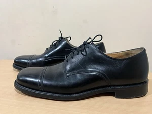 Church’s England maßgefertigte schwarze Oxford-Schuhe Herren Größe 90D US 10 - Bild 1 von 20