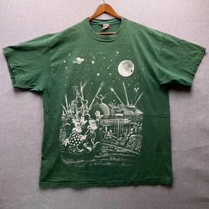 Vtg Disney Designs Galaxy Stars Space Mens XL / OSFM Epcot Magic Kingdom T Shirt - Picture 1 of 13