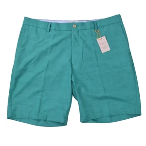 NEW Peter Millar Shorts 40 Green Boats Marlins Crown Sport $115 - Picture 1 of 10