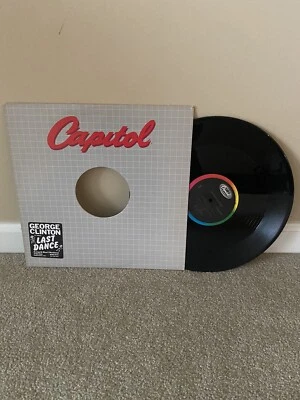 George Clinton Last Dance 12" Vinyl Promo Single w Short Version NEW Foto 1 de 2