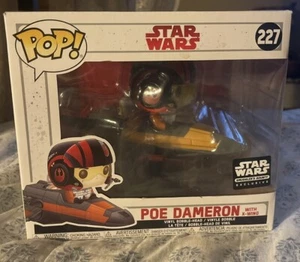 Funko POP! Rides Figure Star Wars Smuggler's Bounty - POE DAMERON w/ X-Wing #227 - Picture 1 of 1
