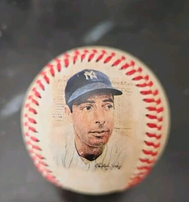 Pelota de fotos de béisbol coleccionable Joe Dimaggio edición limitada - Yankees de Nueva York Foto 1 de 4