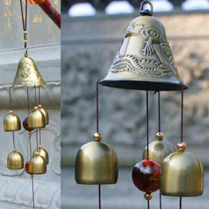 1x Hanging Large Outdoor Garden Wind Chimes Metal Yard Ornament N8L1 - Afbeelding 1 van 8