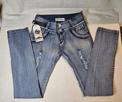 Silver Diva Women's Push Up Stretch Jeans - Size 11 Foto 1 de 4