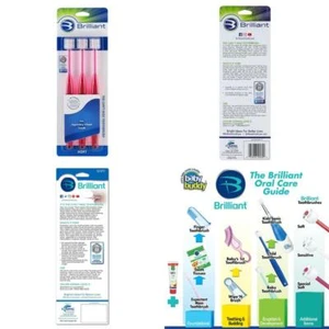 Brilliant Soft Toothbrush for s - With Over 14,000 360 Degree Micro-Fine, Rounde - Picture 1 of 10
