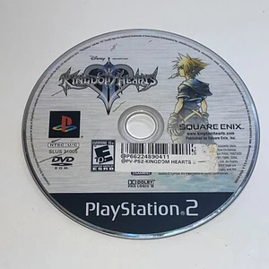Kingdom Hearts II (PlayStation 2, 2006) PS2 Game Disc Only Tested Works - Picture 1 of 3
