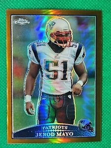 2009 Topps Chrome COPPER REFRACTOR /649 Jerod Mayo COACH New England Patriots