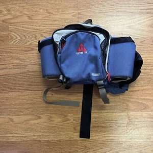 Ultimate Gemini Waist Pack Fanny Pack 2 Bottle Holder Hiking Bag Sling Strap VTG - Picture 1 of 12