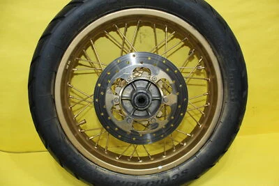 Llanta trasera BMW 97-99 F650 1997 F650ST DISCO DE FRENO TRASERO NEUMÁTICO TRASERO NEUMÁTICO VIEJO Foto 1 de 4