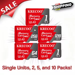 Micro SD Card Ultra 32GB 64GB 128GB 256GB 1TB Class 10 TF Wholesale Lot - Picture 1 of 17
