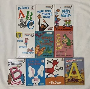 Lot of 10 Dr. Seuss Beginner Books/Bright & Early Children’s Hardcover Vintage - Picture 1 of 8