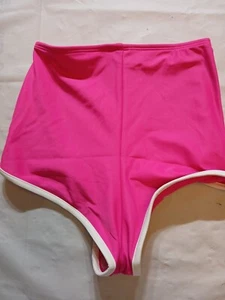 Women'sHigh Waist Cheeky Dolphin Boyshorts - Wild FablePink Size XXS - Picture 1 of 5