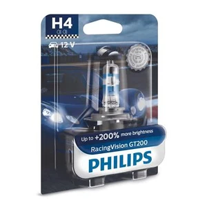 Philips RacingVision GT200 H4 Halógeno Hasta 200% más Luz 60/55W 12V - Imagen 1 de 3