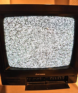 Mitsubishi CRT Gaming TV Vintage 13" Tested Working - Picture 1 of 6