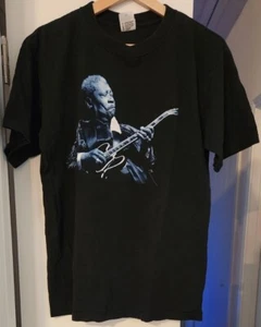 2005 BB KING Of The Blues Rare Concert Tour T-Shirt Black Size Medium Near VTG - Picture 1 of 7