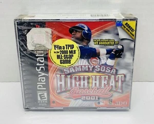 Sony PlayStation Sammy Sosa High Heat Baseball 2001 Factory Sealed New PS1 - Picture 1 of 7