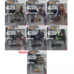 2023 Hot Wheels Star Wars Disney JEDI Set of 7 1:64 Scale Die-cast Car Model toy - Picture 1 of 8