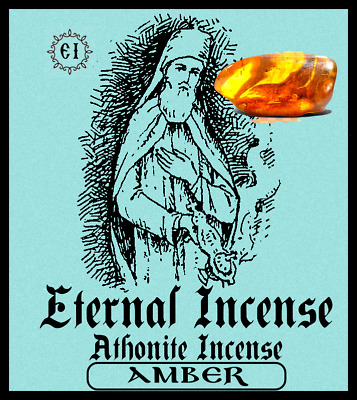 Orthodox Christian Byzantine Athonite AMBER Church Incense.5 Lb. • 22.84€