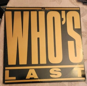 THE WHO: "Who's Last": 1984 TWO LP SET: 'LIVE-1982 TOUR' + INNER SLEEVES: NM - Picture 1 of 11