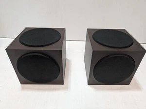 Vintage '80s Domus Cube Speakers Q2 Schaak DLK Audiophile Stereo - Picture 1 of 6