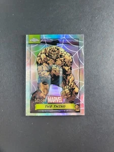 2024 Topps Chrome Marvel Web Refractor /399 The Thing #10 - Picture 1 of 4