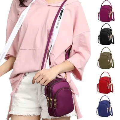 Women Small Cell Phone Purse Handbag Case Shoulder Bag Wallet Crossbody Pouch - Image 1 of 4