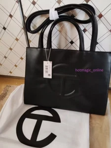 Black Telfar Medium Shopping Bag- AUTH NWT women bag Best sales - Picture 1 of 12