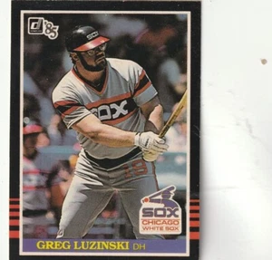 KOSTENLOSER VERSAND - NEUWERTIG - 1985 Donruss Greg Luzinski #546 Chicago White Sox - Bild 1 von 1
