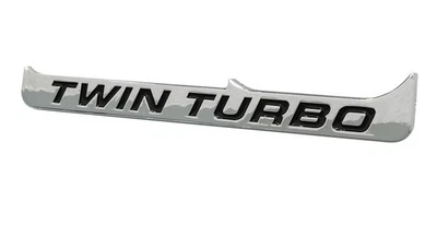 2015-2023 Mustang GT 5.0 V8 Twin Turbo 5.25" Chrome Fender Lower Emblem Accent - Image 1 of 4
