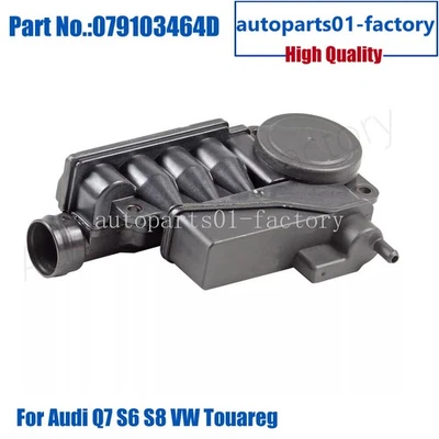 079103464D Crankcase Breather Pressure Control Valve forAudi Q7 S6 S8 VW Touareg - Image 1 of 4