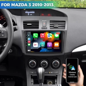 Apple Carplay For Mazda 3 2010-2013 Car Stereo Radio Android 13 GPS WIFI 4G+64G - Picture 1 of 22