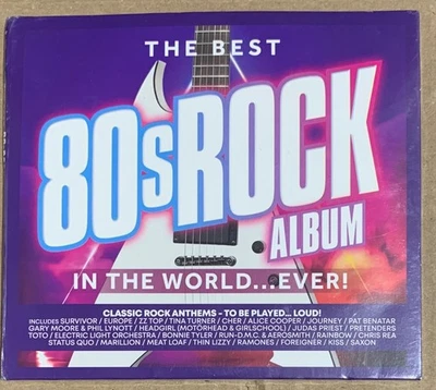 Various-The Best 80s Rock Album In The World... Ever! New Sealed Minor Damage - Image 1 of 3