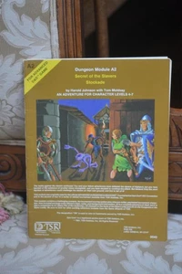 Advanced Dungeons & Dragons TSR 9040 A2 Secret Of The Slavers Stockade 1981 1st - Picture 1 of 7