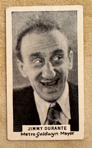 Godfrey Phillips Australia estrella de cine 1934 #28 Jimmy Durante "Schnozzle" - Imagen 1 de 2