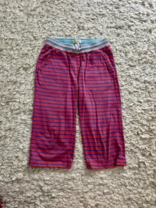 Mini Boden Jersey Baggies Shorts Youth Size 14 Stripe Red Cotton - Picture 1 of 13