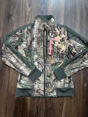 Chaqueta polar de caza camuflaje camuflaje Under Armour UA Storm Realtree para mujer Foto 1 de 3