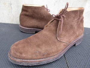 Chukka Botas Chukka de Gamuza Marrón Church's Zapatos para Hombres Reino Unido 11 F \ EE. UU. 12 - Imagen 1 de 10