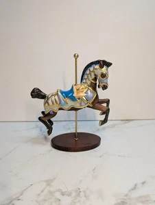 Franklin Mint The Treasury Of Carousel Art Goliath Knight Horse William Manns 88 - Bild 1 von 7