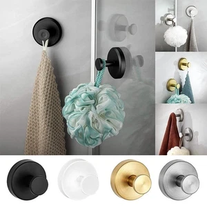 Bathroom Clothes and Hats Suction Cup Hooks for Wreaths Door Hooks NEW - Picture 1 of 12