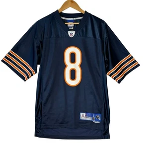 Chicago Bears Jersey Mens S Blue Reebok On Field Rex Grossman #8 Sewn Logos NFL - Picture 1 of 8