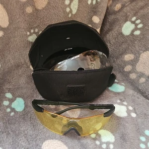 British Army Issue ESS Ballistic Protective Glasses Military Bushcraft 3 lenses - Picture 1 of 4